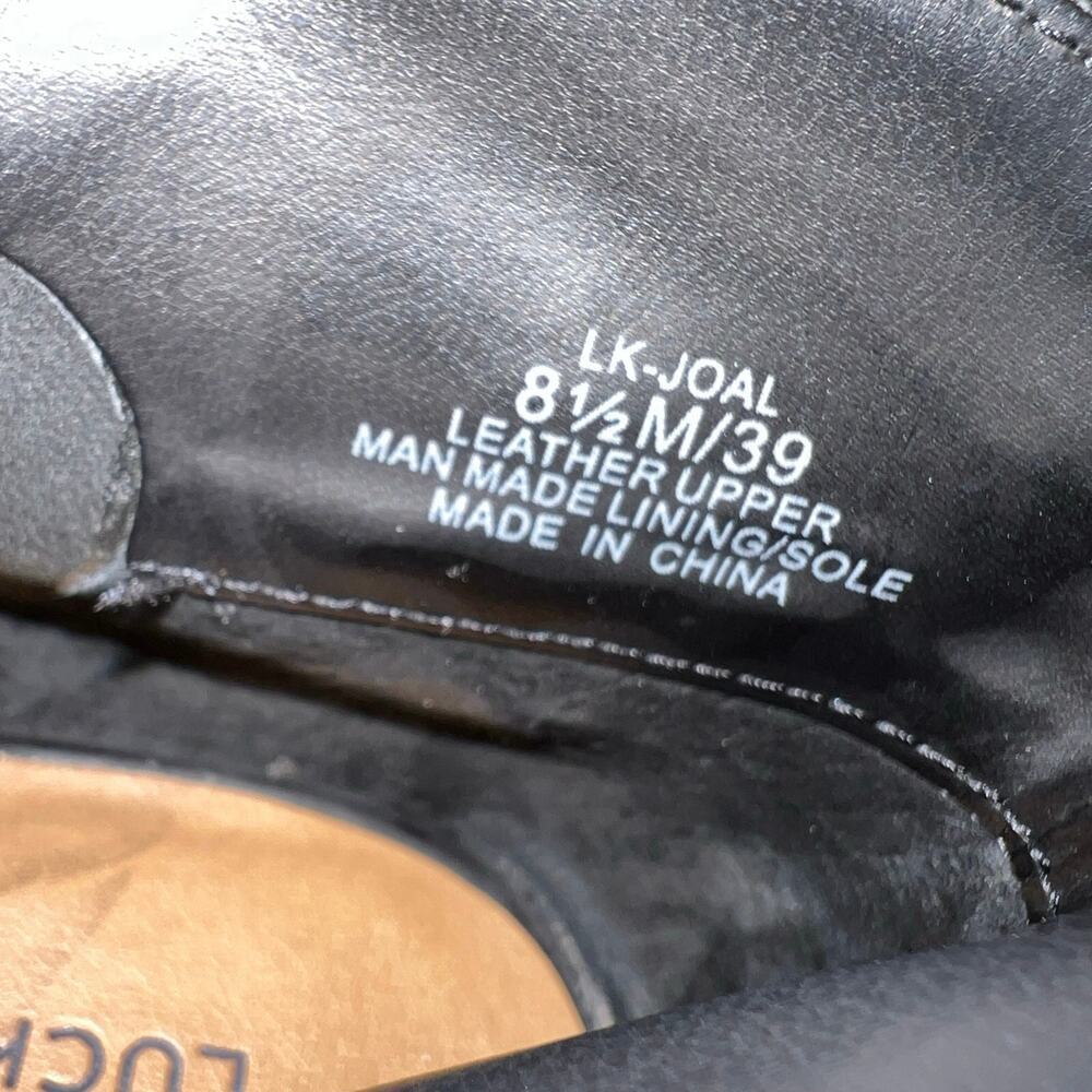 Black Leather Ankle Boots - Picture 8 of 10